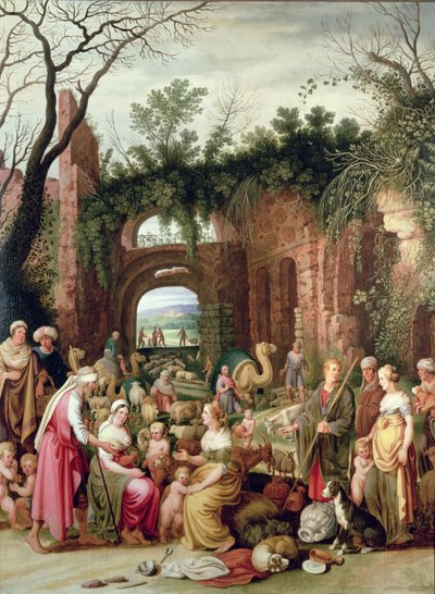 Laban Searching for the Stolen Teraphims Amongst Jacob
